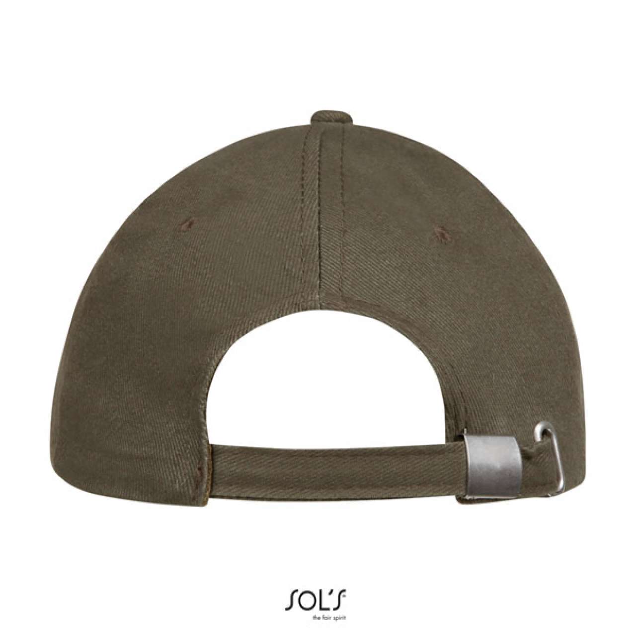 SOL'S BUFFALO - SIX PANEL CAP - Army/Beige - Additional