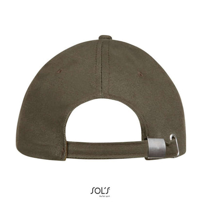 SOL'S BUFFALO - SIX PANEL CAP - Army/Beige - Additional