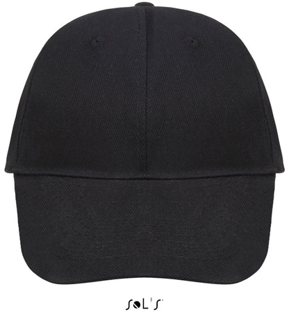 SOL'S BUFFALO - SIX PANEL CAP - Black - Main