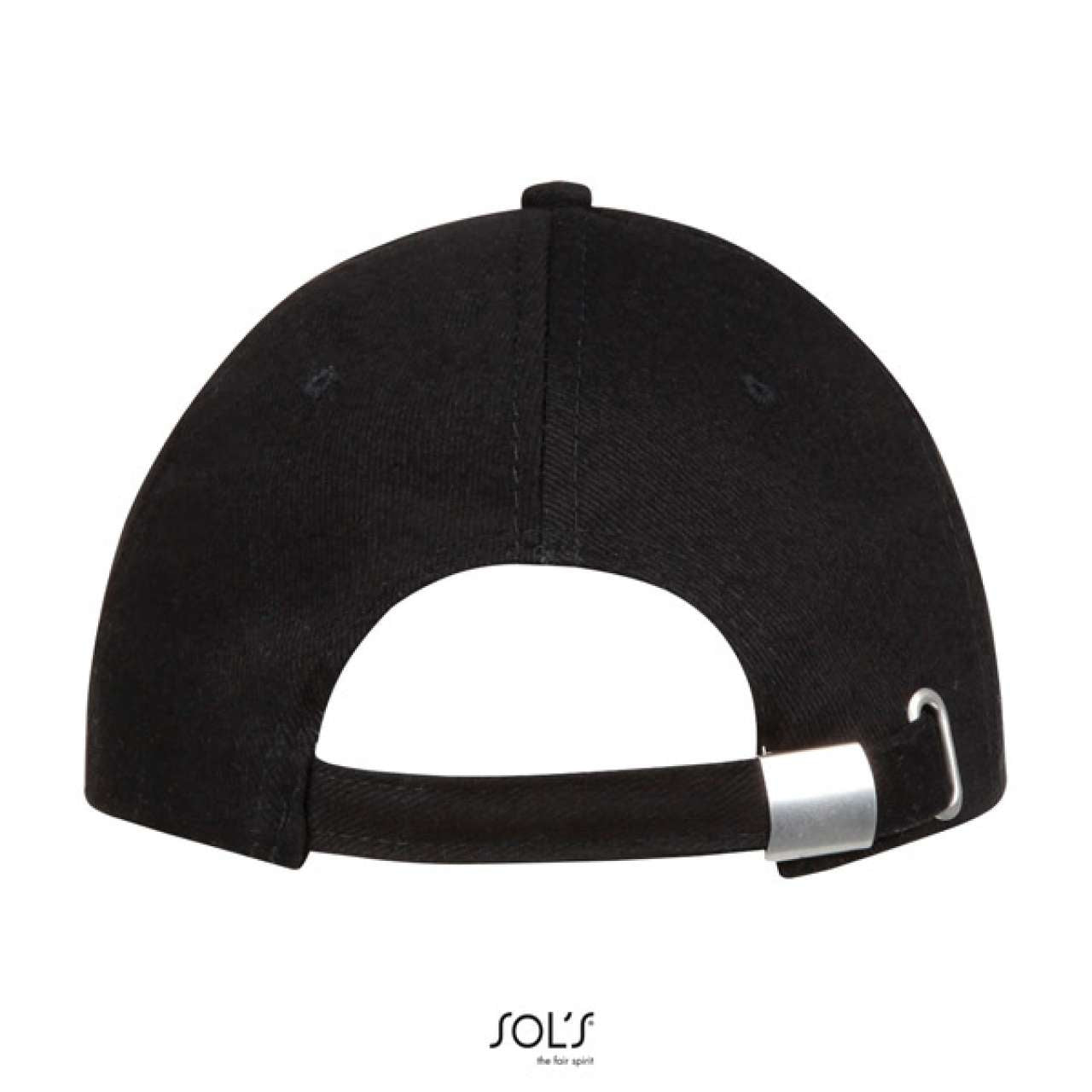 SOL'S BUFFALO - SIX PANEL CAP - Black/Gold - Additional