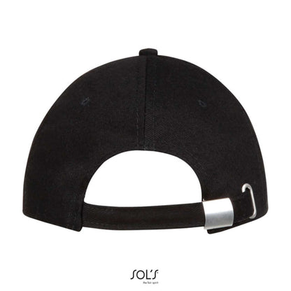 SOL'S BUFFALO - SIX PANEL CAP - Black/Gold - Additional