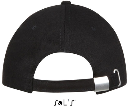 SOL'S BUFFALO - SIX PANEL CAP - Black/Gold - Additional