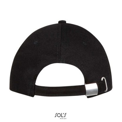 SOL'S BUFFALO - SIX PANEL CAP - Black/Red - Additional