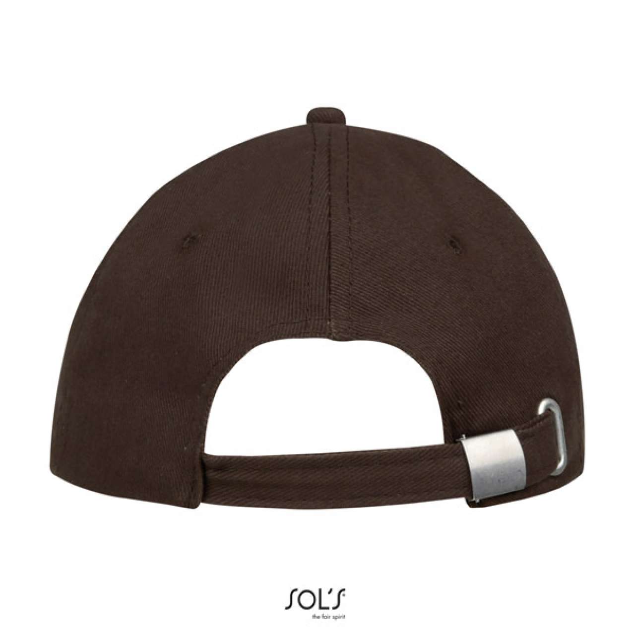 SOL'S BUFFALO - SIX PANEL CAP - Chocolate/Beige - Additional