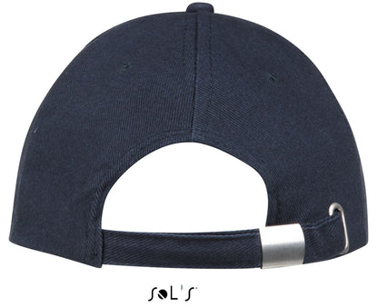 SOL'S BUFFALO - SIX PANEL CAP - French Navy/White - Additional