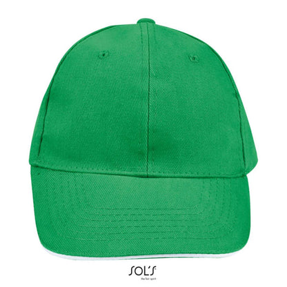 SOL'S BUFFALO - SIX PANEL CAP - Kelly Green/White - Additional