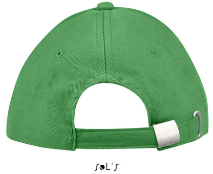 SOL'S BUFFALO - SIX PANEL CAP - Kelly Green/White - Main