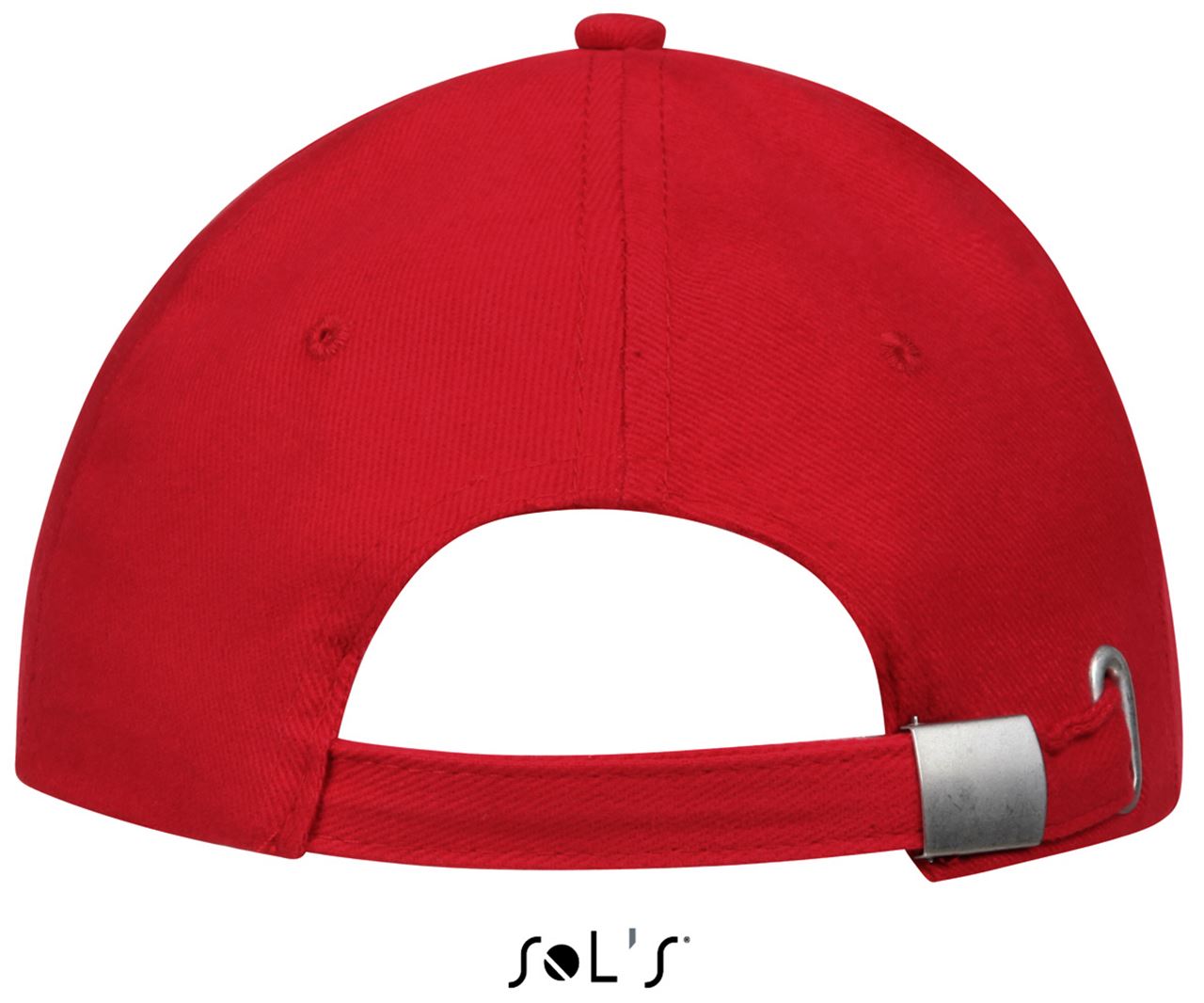 SOL'S BUFFALO - SIX PANEL CAP - Red/White - Additional