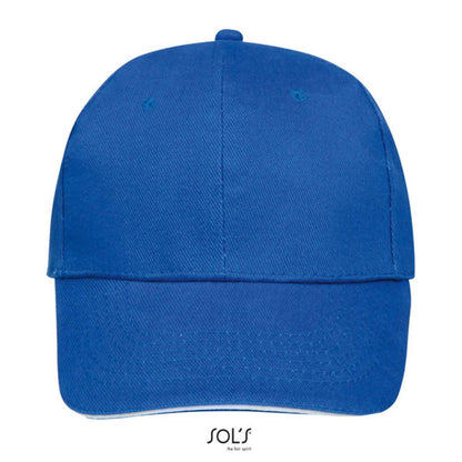 SOL'S BUFFALO - SIX PANEL CAP - Royal Blue/White - Additional
