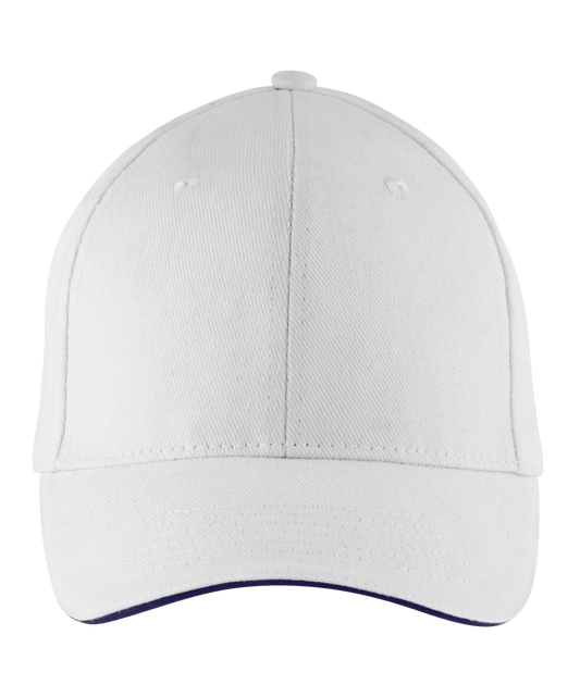 SOL'S BUFFALO - SIX PANEL CAP - White/French Navy - Main