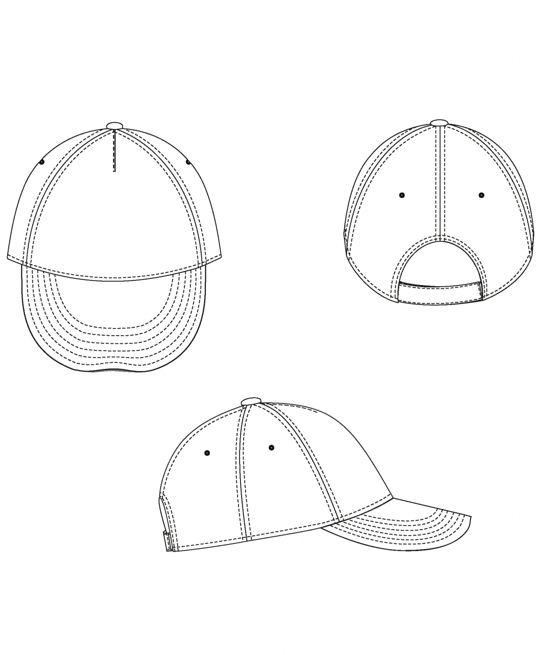 SOL'S SUNNY - FIVE PANEL CAP - Fuchsia - Additional