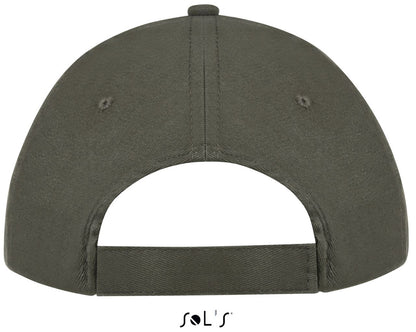 SOL'S SUNNY - FIVE PANEL CAP - Army/Beige - Additional