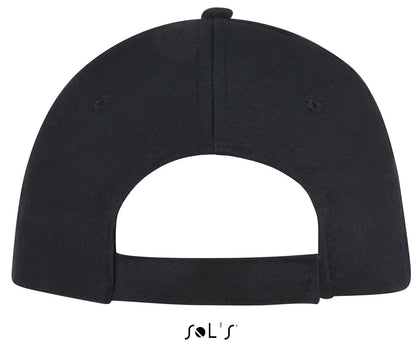 SOL'S SUNNY - FIVE PANEL CAP - Black - Additional