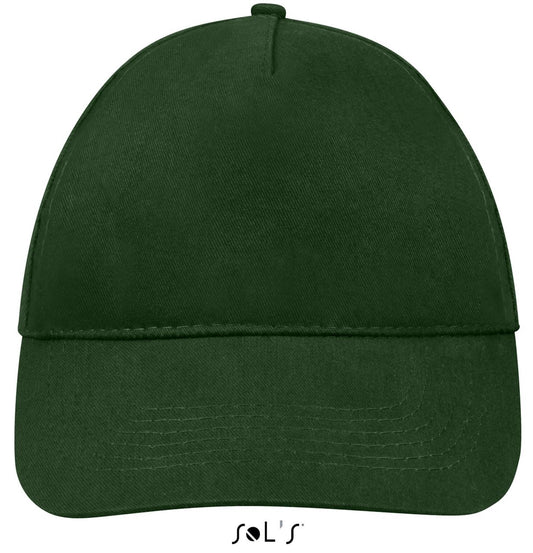 SOL'S SUNNY - FIVE PANEL CAP - Bottle Green - Main