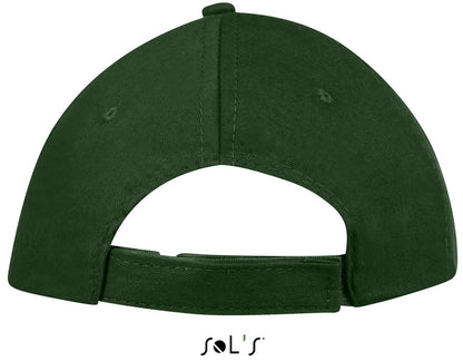 SOL'S SUNNY - FIVE PANEL CAP - Bottle Green - Additional