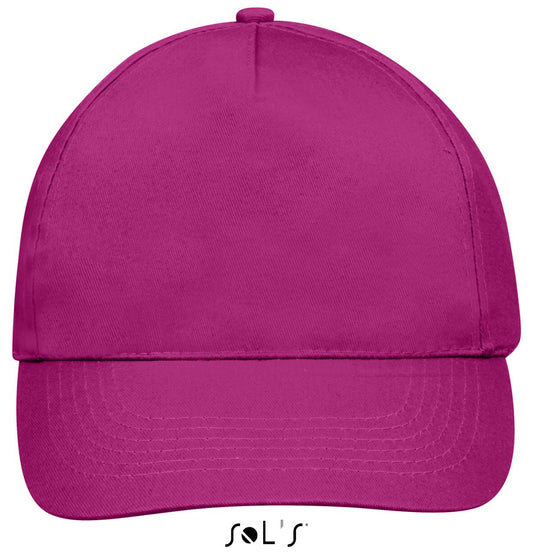 SOL'S SUNNY - FIVE PANEL CAP - Fuchsia - Main
