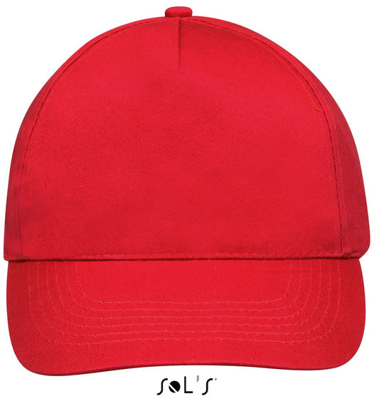 SOL'S SUNNY - FIVE PANEL CAP - Red - Main