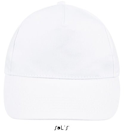 SOL'S SUNNY - FIVE PANEL CAP - White - Main