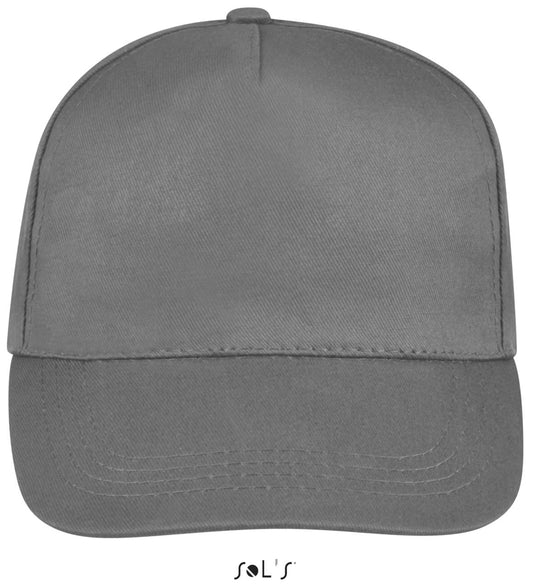 SOL'S BUZZ - FIVE PANEL CAP - Dark Grey - Main