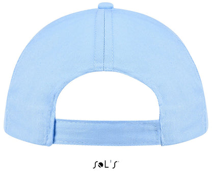 SOL'S BUZZ - FIVE PANEL CAP - Sky Blue - Additional
