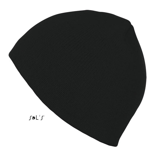SOL'S BRONX - UNISEX ACRYLIC HAT - Black - Main