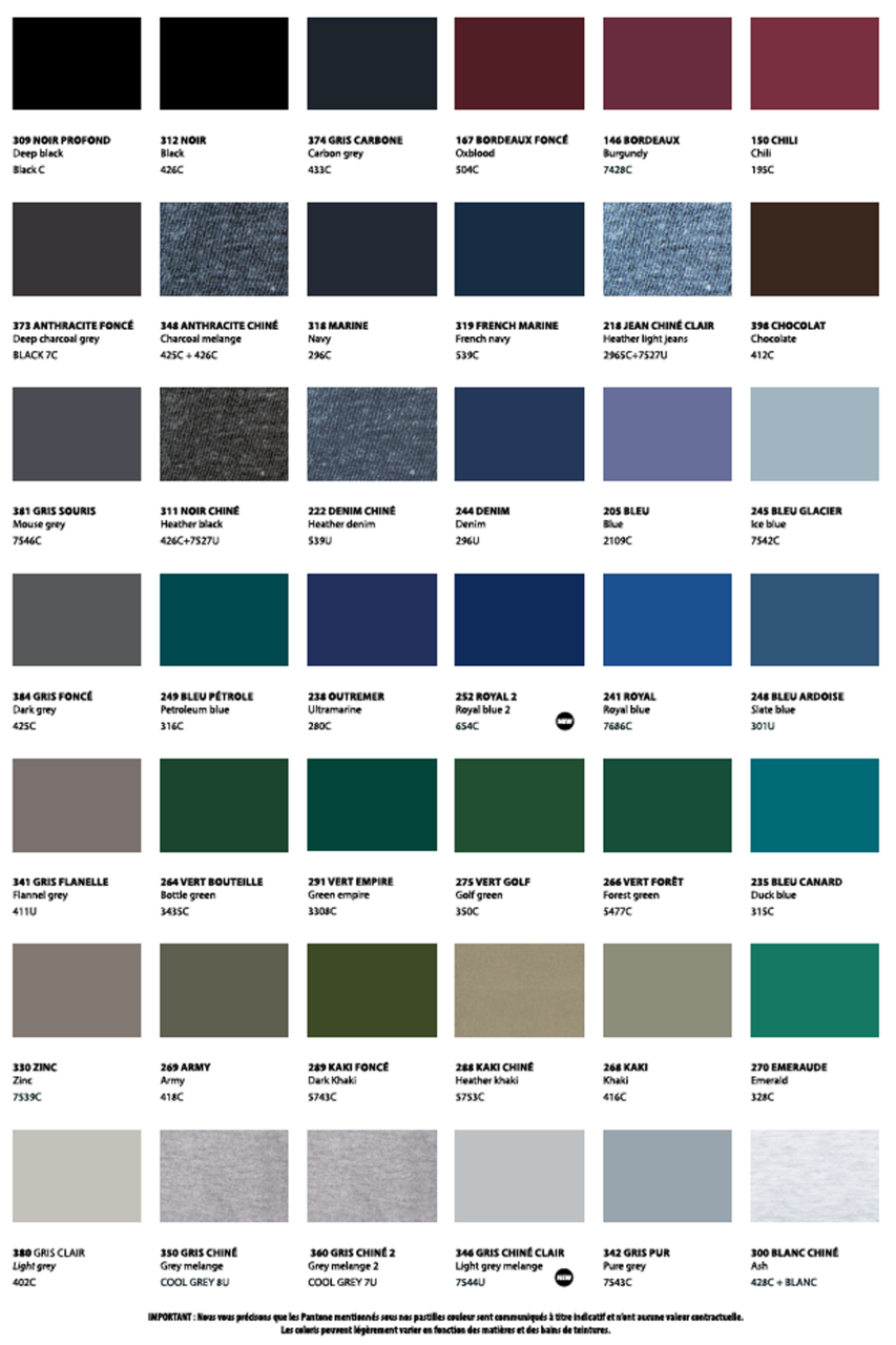 SOL’S COLOR CARD - Color Cards - Additional
