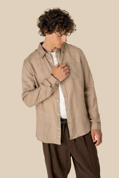 MEN'S LINEN SHIRT