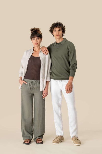 SP732 Washed Organic Khaki