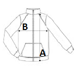 ACADIA II - Classic Red/Black size chart