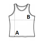 SOFTSTYLE ®  ADULT TANK TOP - Black size chart