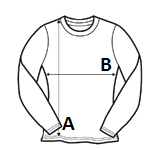 WOMEN'S CROSS BACK T - Iron Grey size chart