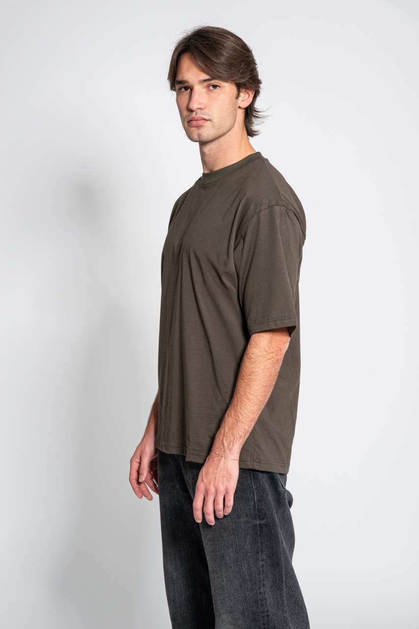 JERSEY PLUS - SHORT SLEEVE CREW NECK T SHIRT