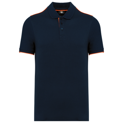 WK270 Navy/Fluorescent Orange