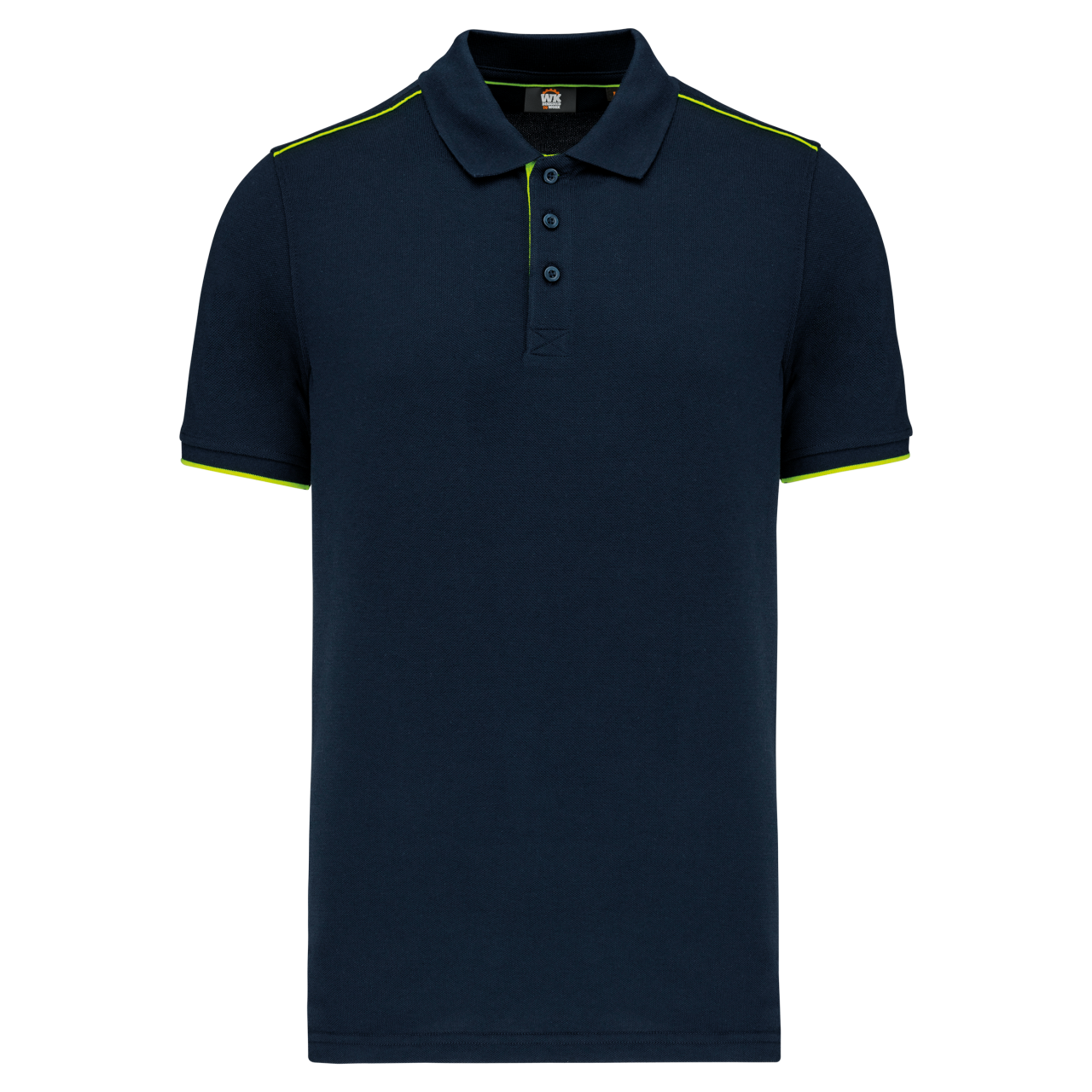 WK270 Navy/Fluorescent Yellow