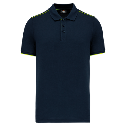 WK270 Navy/Fluorescent Yellow
