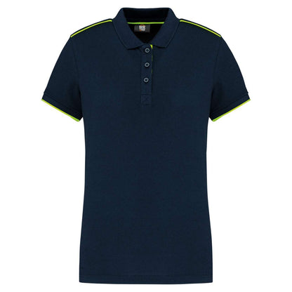 WK271 Navy/Fluorescent Yellow
