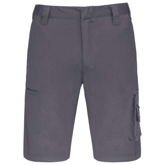 MULTIPOCKET WORKWEAR BERMUDA SHORTS - Convoy Grey - colorimageurl
