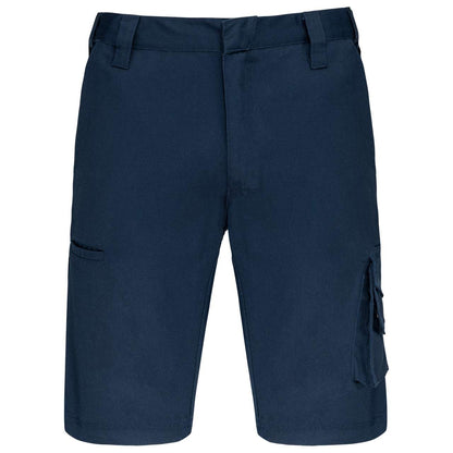 MULTIPOCKET WORKWEAR BERMUDA SHORTS - Navy - colorimageurl