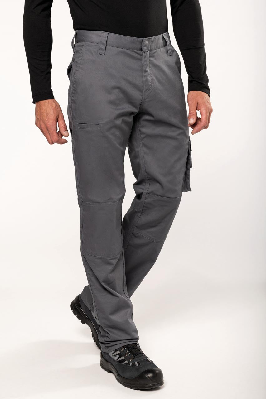 MULTI POCKET WORKWEAR TROUSERS - Navy - modelimageurl