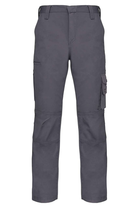 MULTI POCKET WORKWEAR TROUSERS - Convoy Grey - colorimageurl