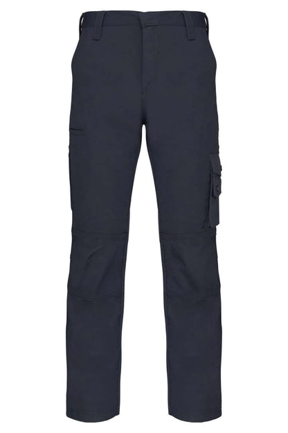 MULTI POCKET WORKWEAR TROUSERS - Navy - colorimageurl