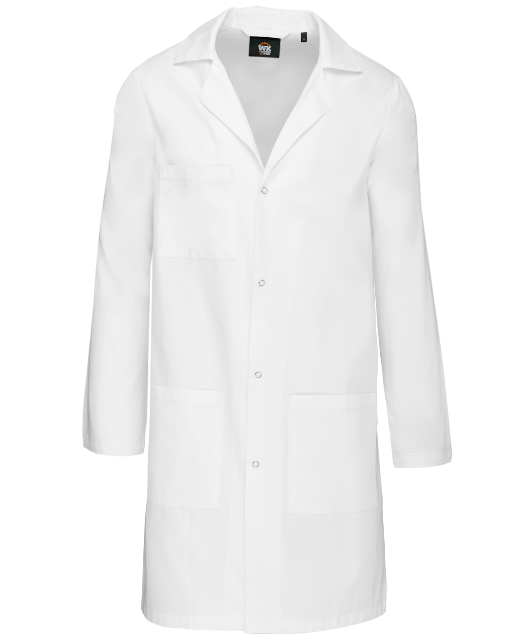 UNISEX WORK SMOCK - White - colorimageurl