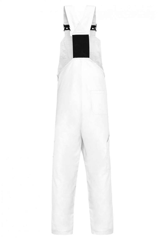 UNISEX WORK OVERALL - White - colorimageurl